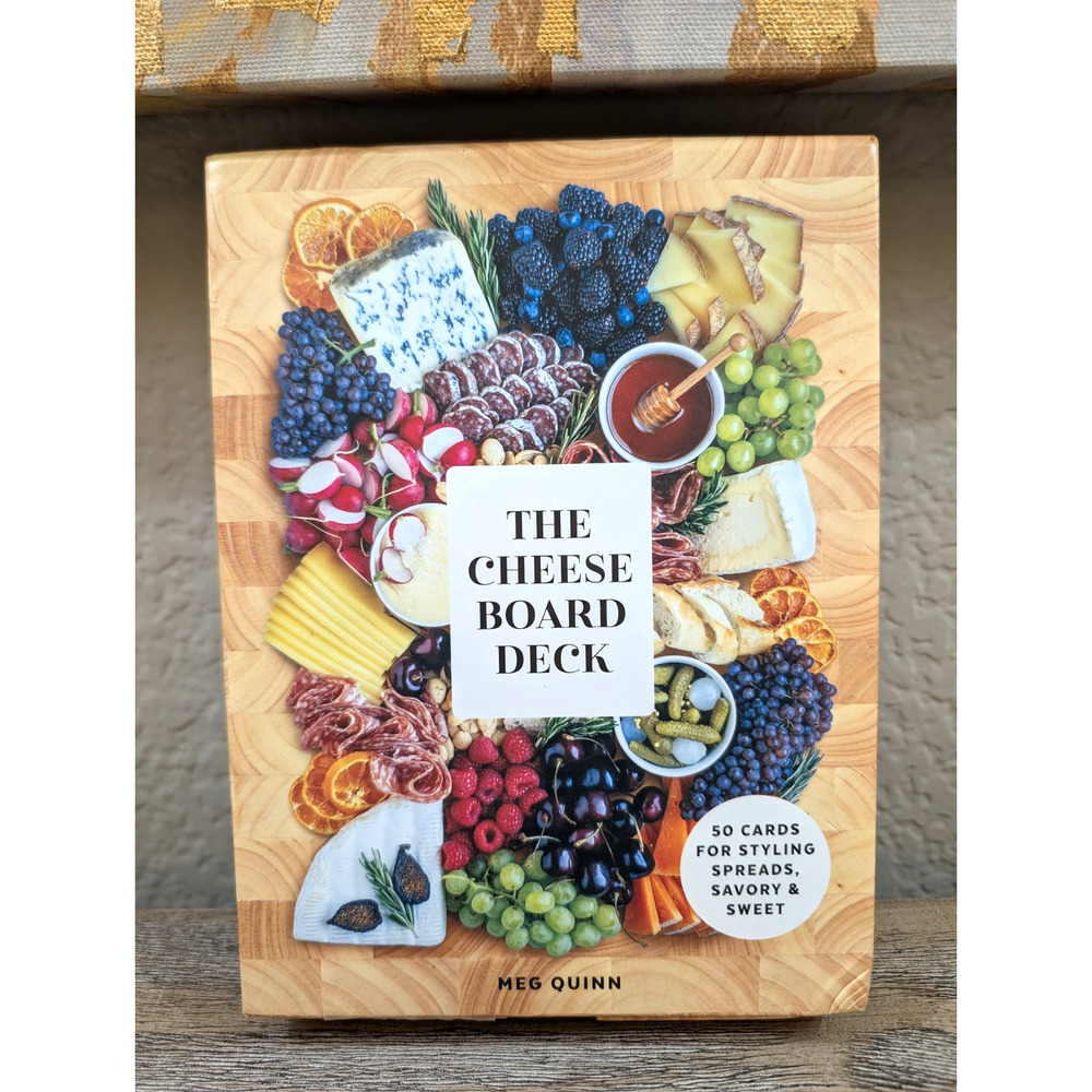 Cheese Board Deck : 50 Cards for Styling Spreads, Savory and Sweet by Meg Quinn